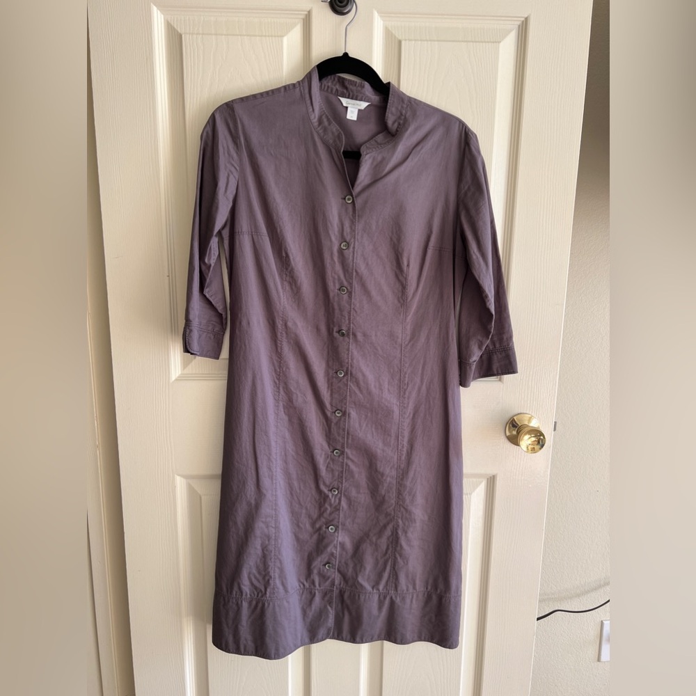 Garnet Hill mid sleeve dress size 4